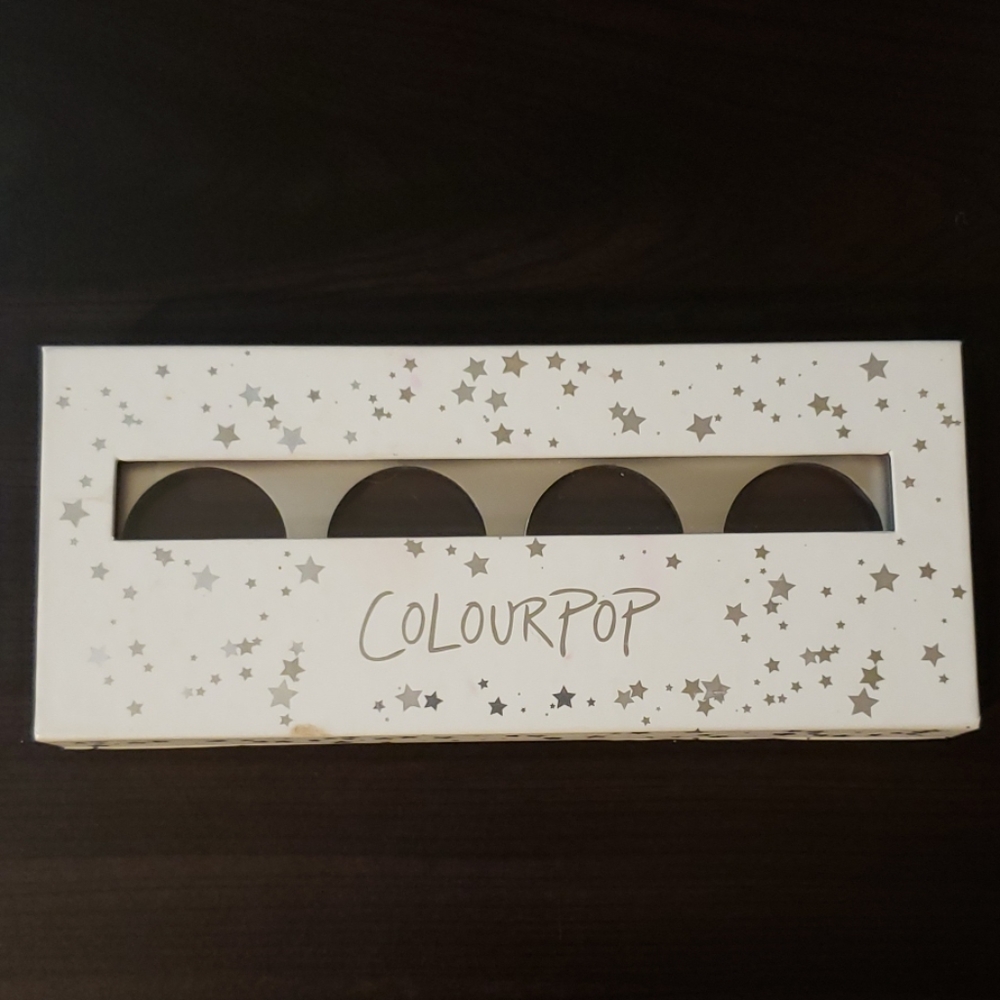 Empty Four Pan Colourpop Palette